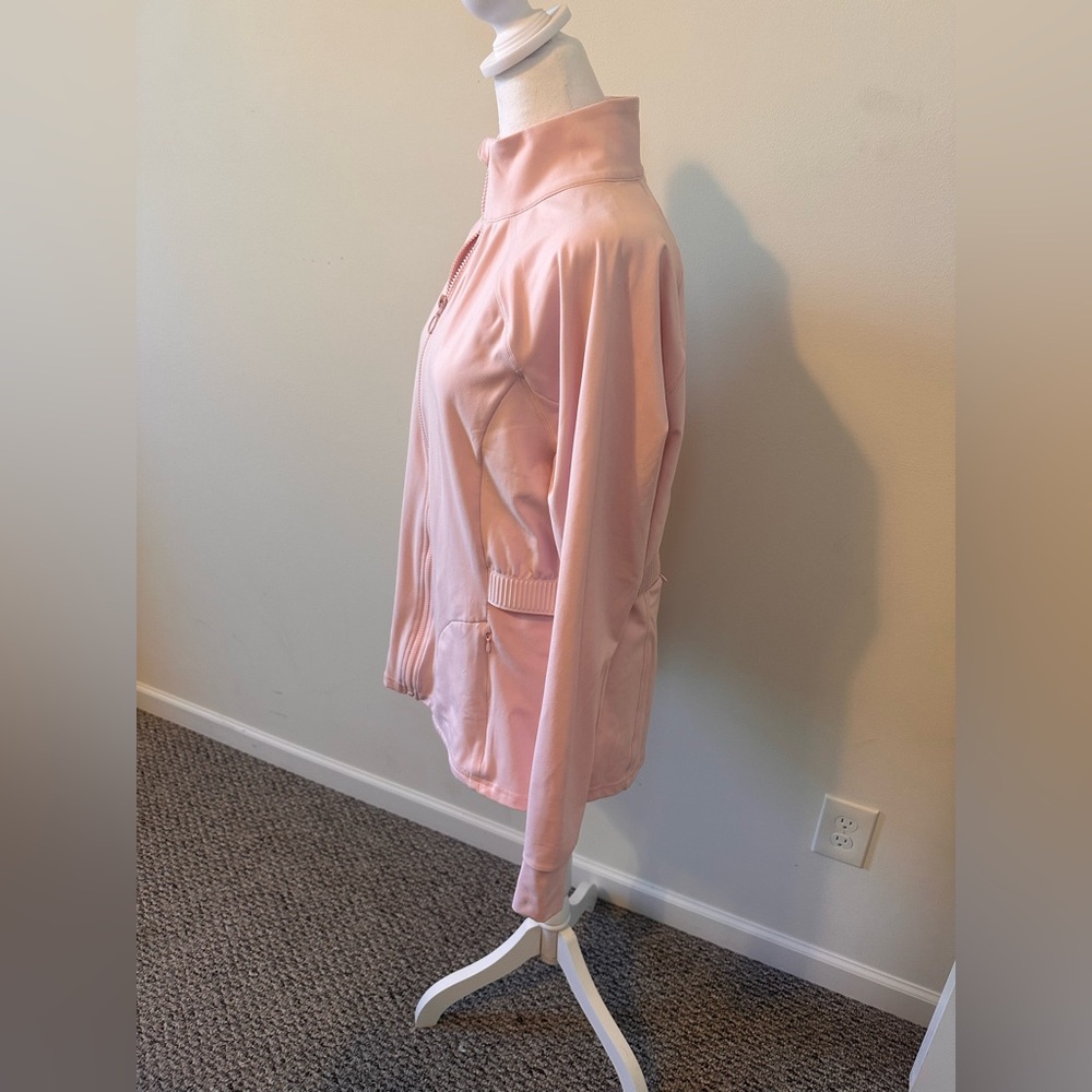 Fabletics Women's Rosalia Performance Jacket Pearl Punk Size XXL - Picture 3 of 6